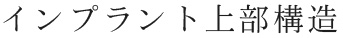 インプラント上部構造